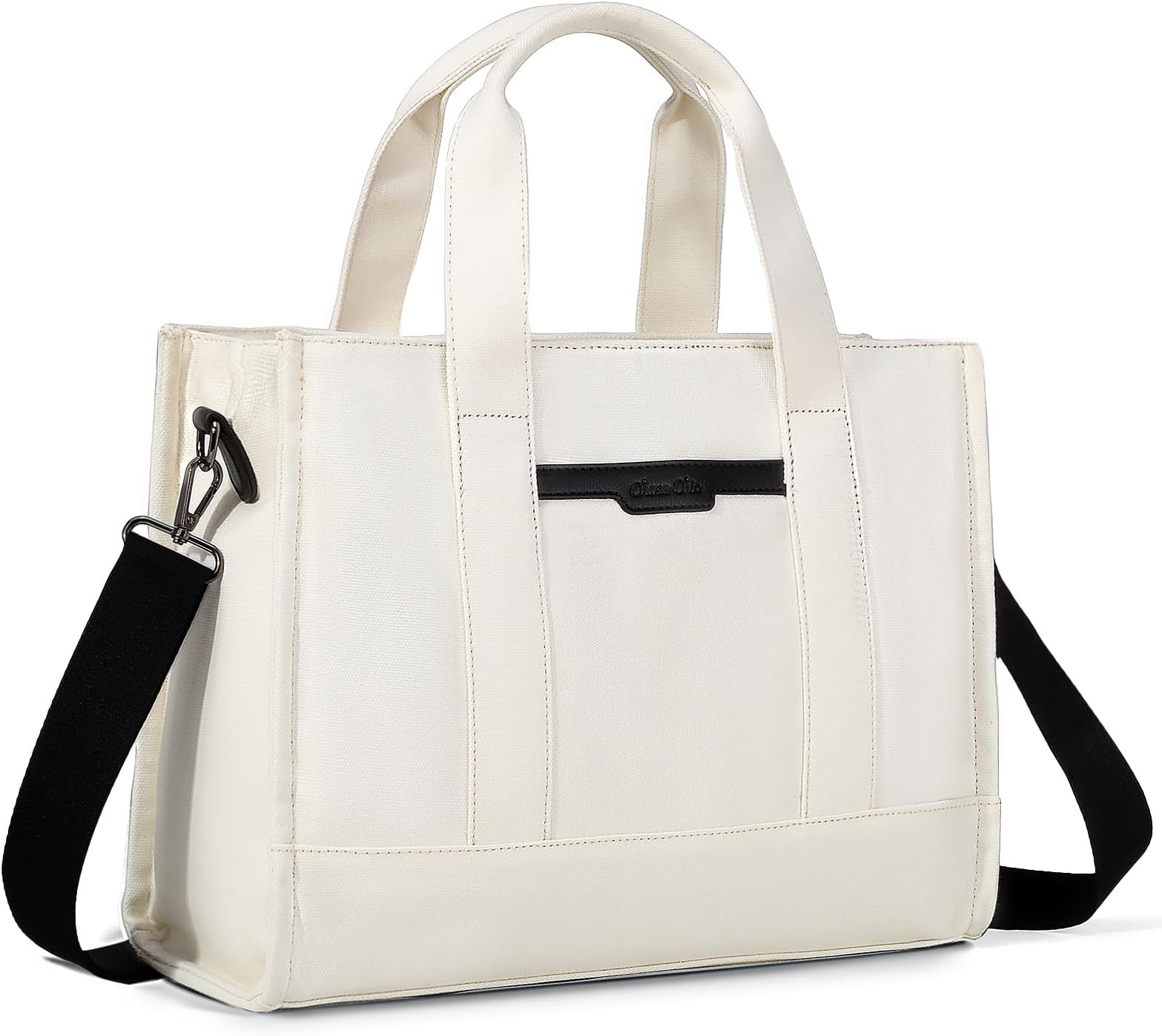 Borsa a tracolla con tasche trapuntate Donna, Nero | Milano