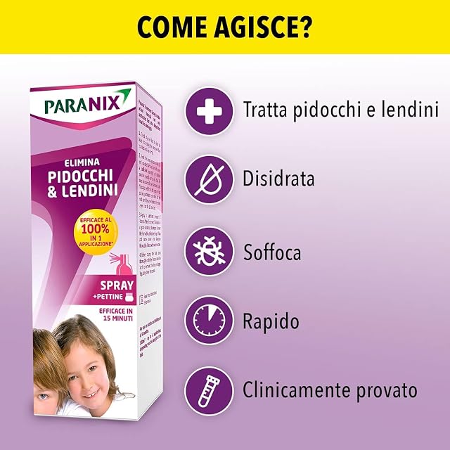 Foto 8 de 8 de Paranix Spray Antipedicul+Pett