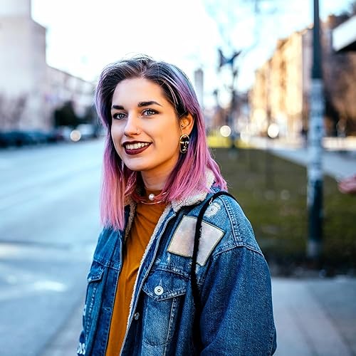 Vista 347 de Tinte de cabello semipermanente Arctic Fox, 4 onzas Aguamarina (Aquamarine)