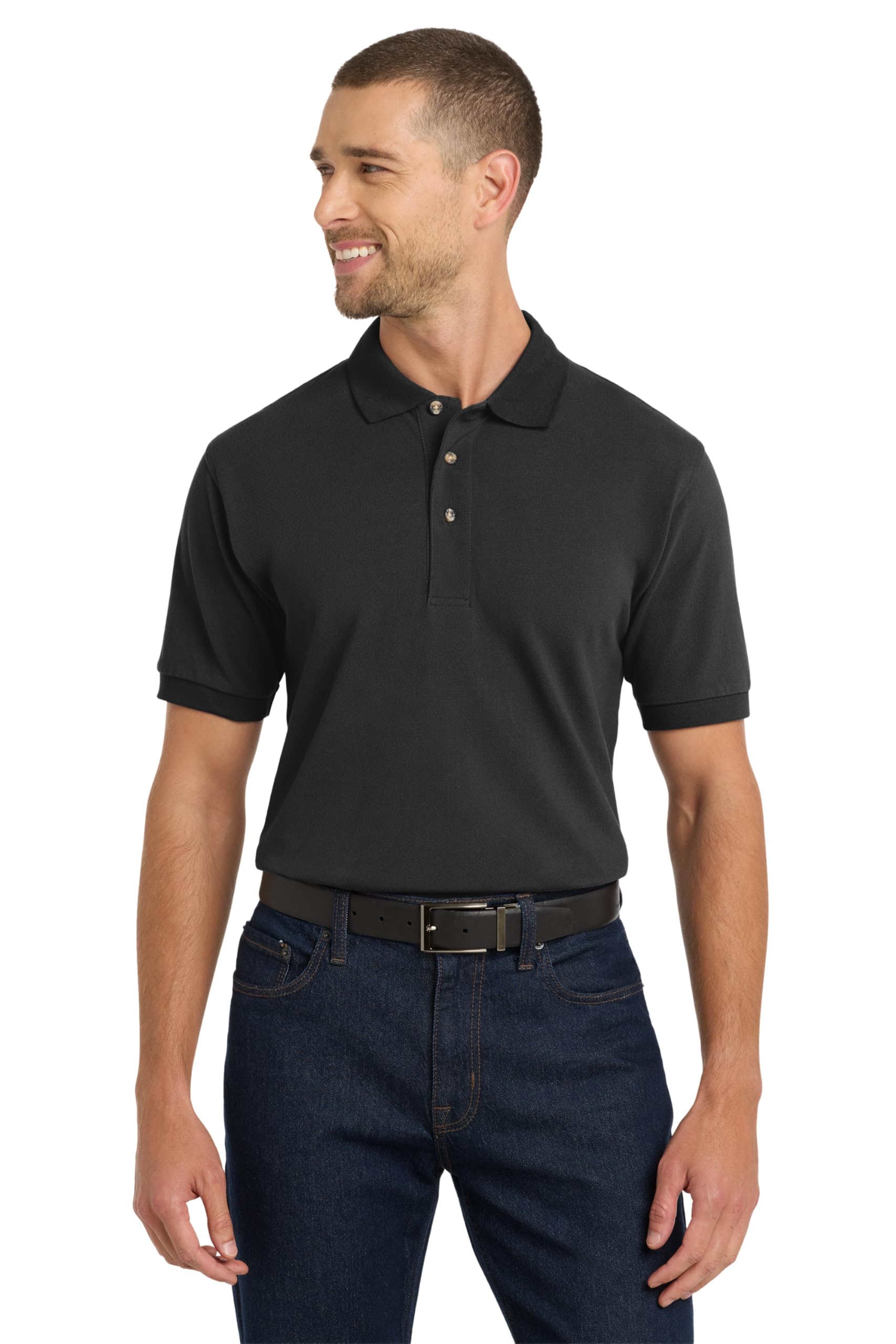 Port Authority Heavyweight Cotton Pique Polo Shirt