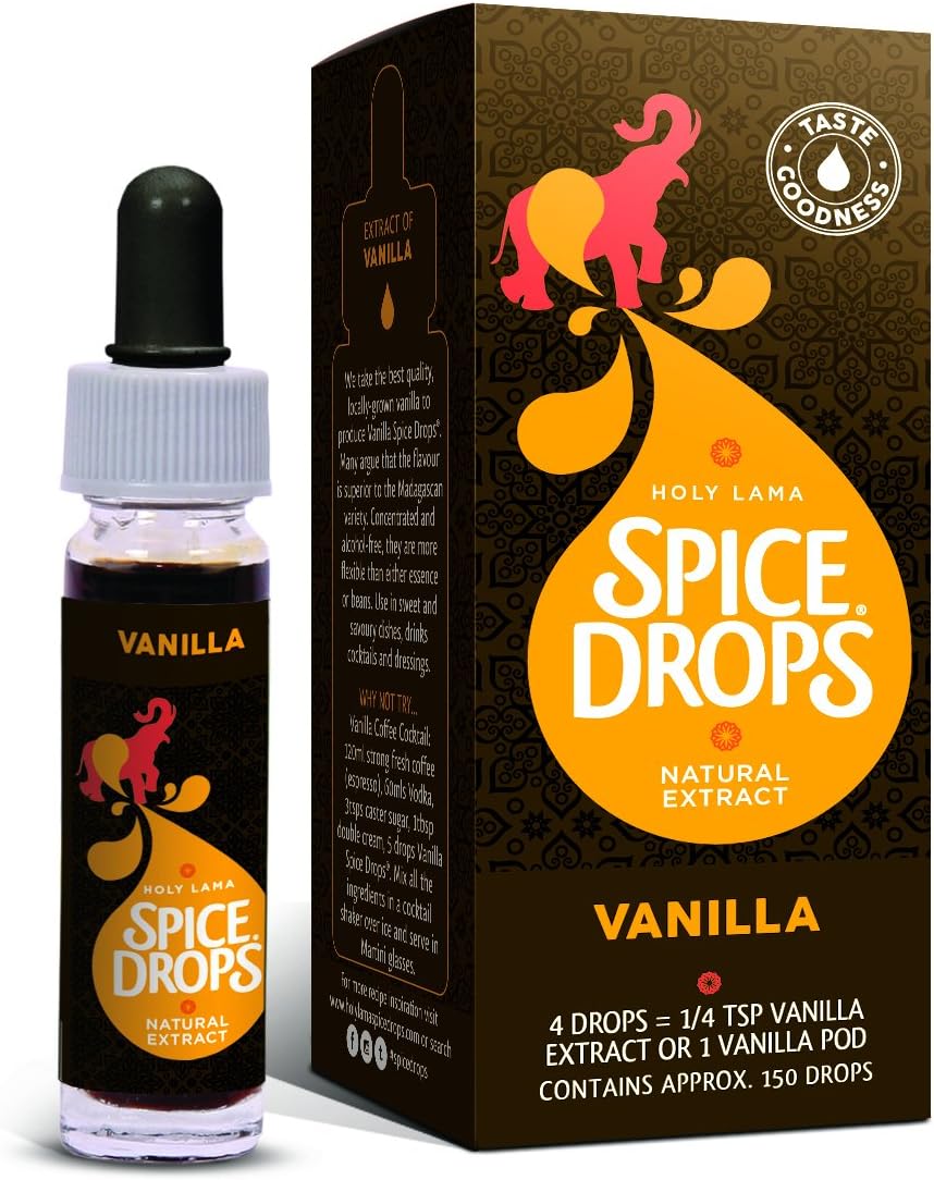 Holy Lama Natural Vanilla Extract Spice Drops (5ml)