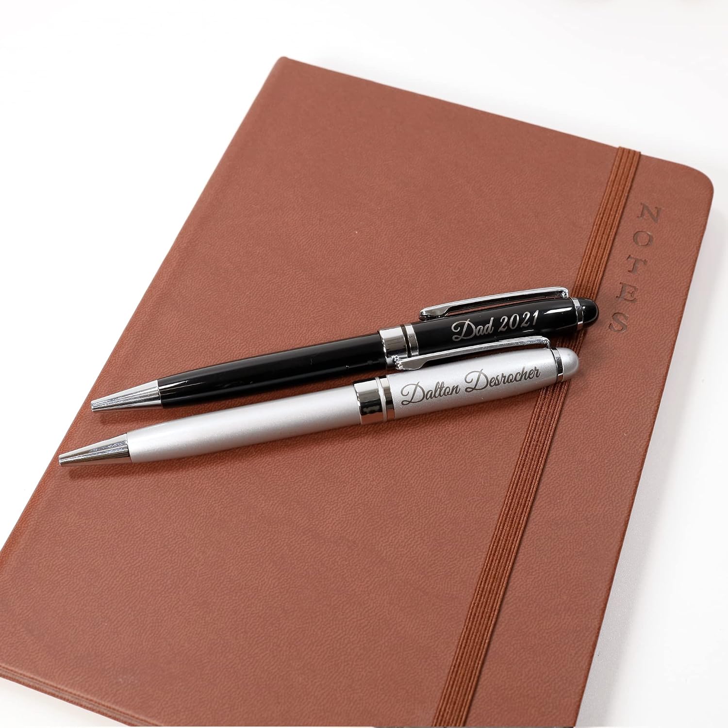 Personalized Custom Premium Metal Pen + Gift Box | Design A Truly Unique Present | Laser Engraved (Black)