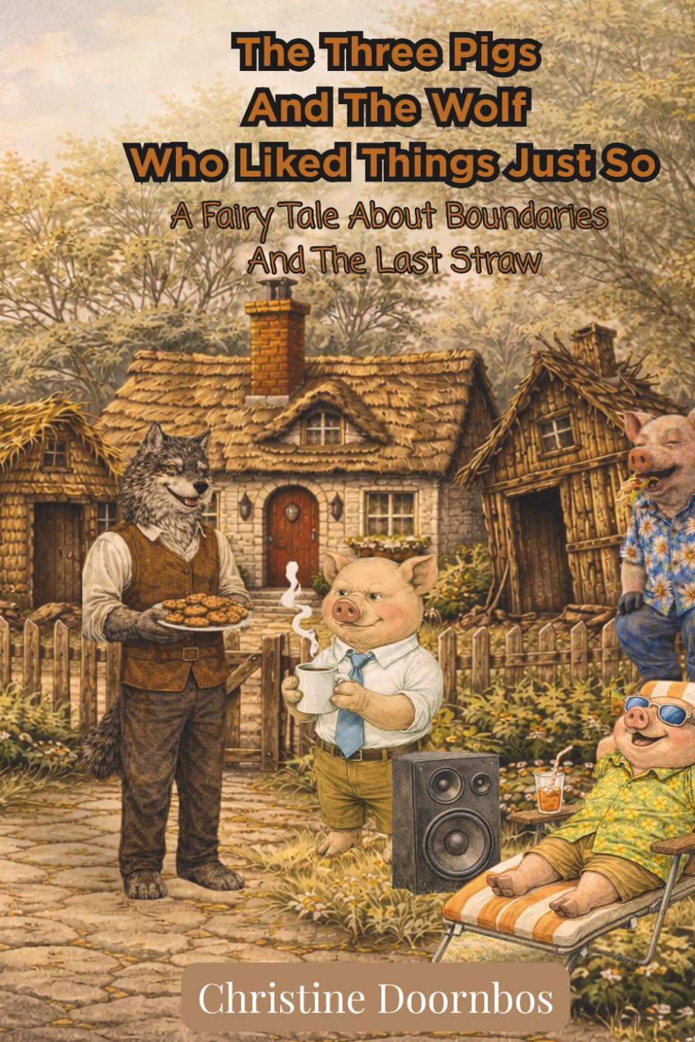 The Three Pigs And The Wolf Who Liked Things Just So: A Fairytale About Boundaries And The Last Straw (Not Your Usual Fairy Tales- Because Life Has Consequences)