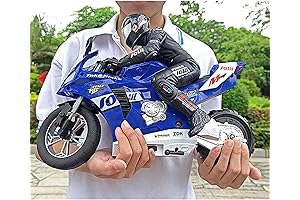 Stunt RC Motorcycle: Remote Control, Self-Balancing, 360 Degree Rotation