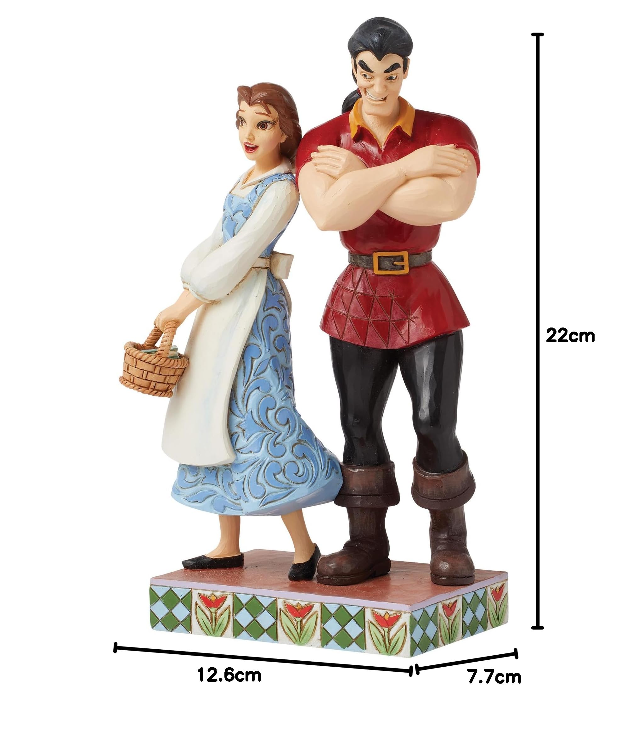 Figurina Belle e Gaston Collezione Disney Traditions