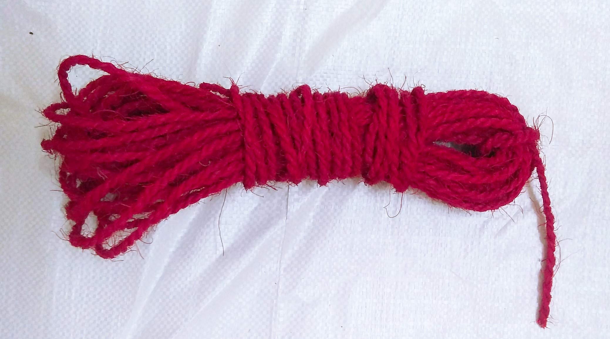 Mats Avenue red Colored Coconut Coir/Coco Fiber Rope for Crafts/Garden/DIY Art/Plant Hanger 20 Meter Set of 1 (B0843DVY5P) Amazon Price History, Amazon Price Tracker