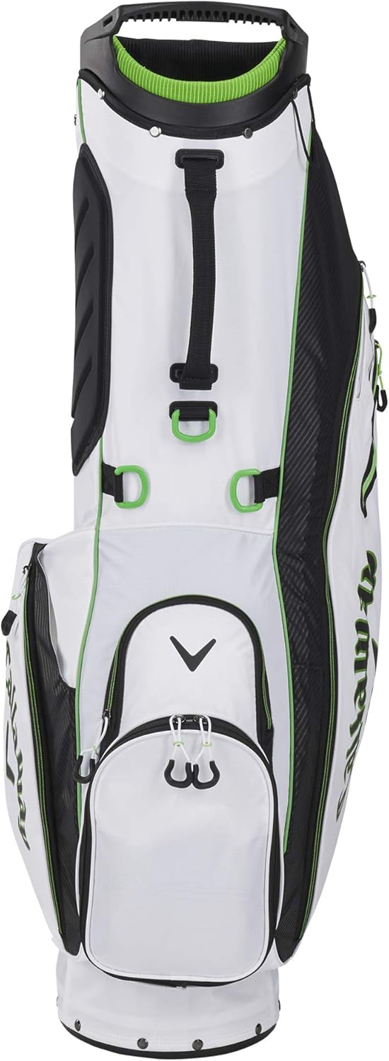 Callaway Golf 2021 Hyperlite Zero Stand Bag, Double Strap, Epic, White/Black/Green : Sports & Outdoors