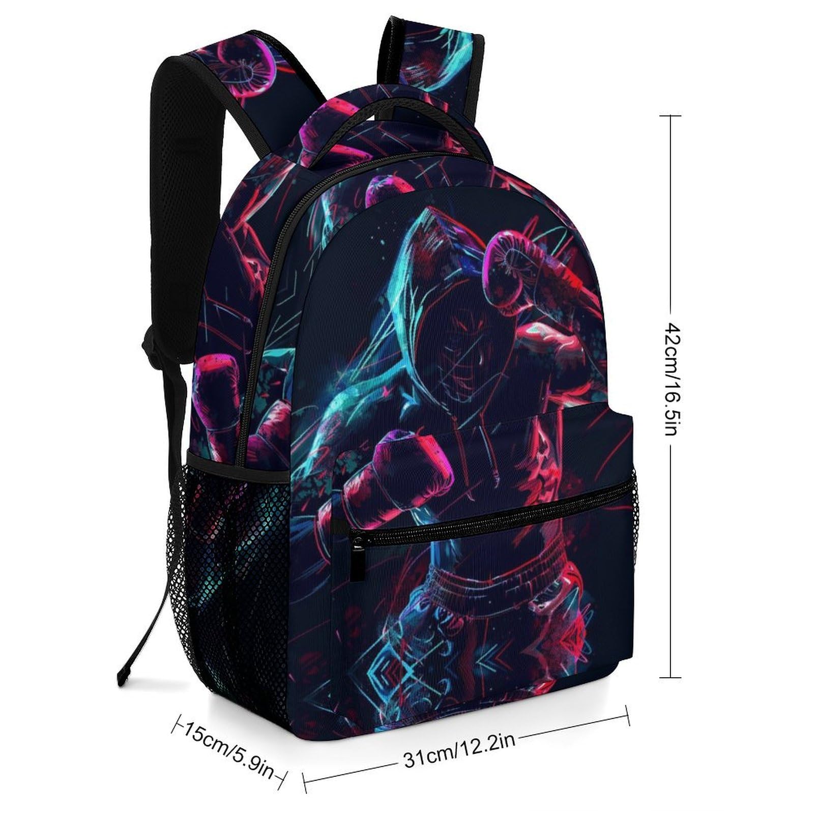Sac A Dos Pour Garçon Belle méduse Cartables Enfants Ocean Animaux Sacs D'école Sac De Voyage Sac Scolaire Pour Enfants, Garçons Filles Adolescents