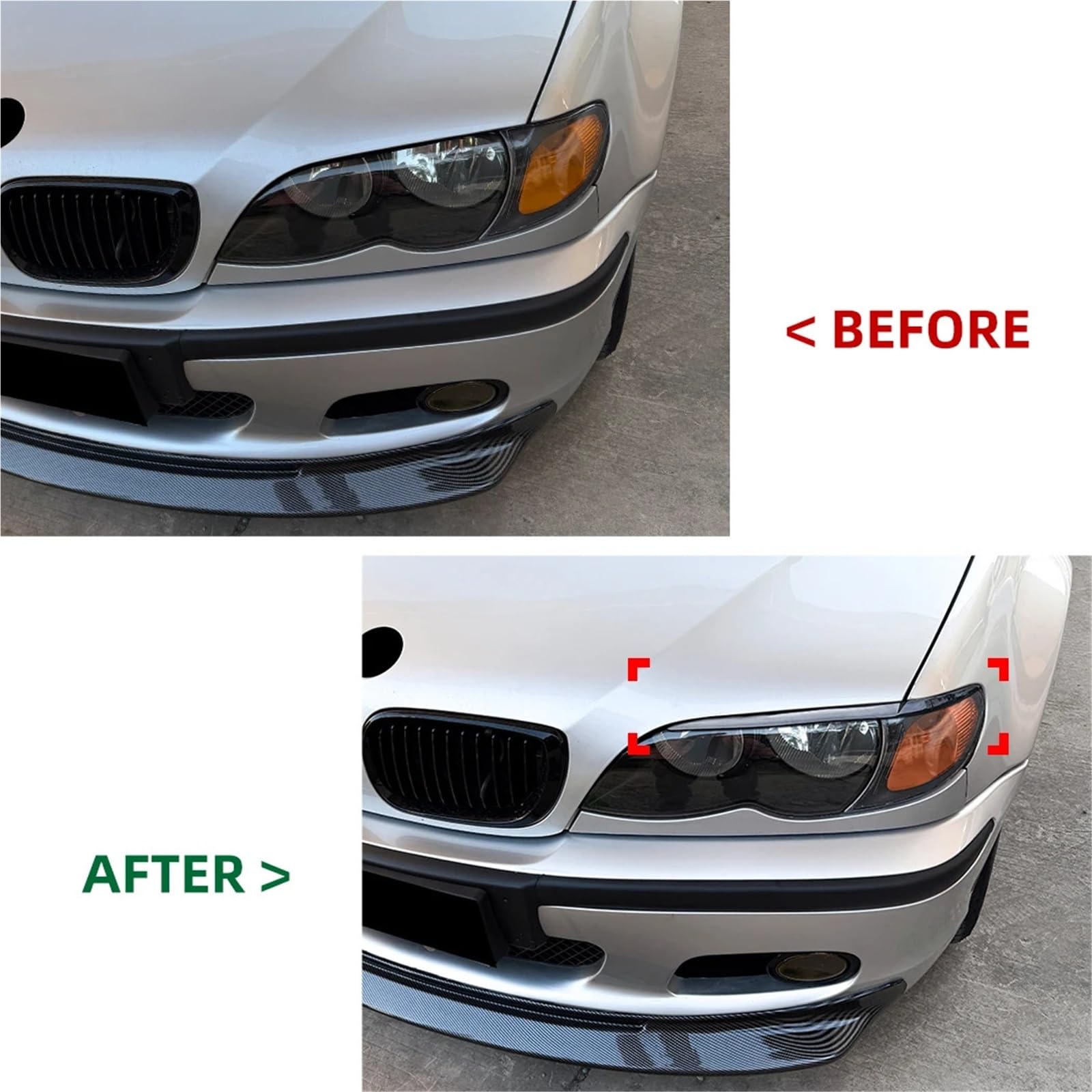 Reflektor powieka osłona Do BMW serii E46