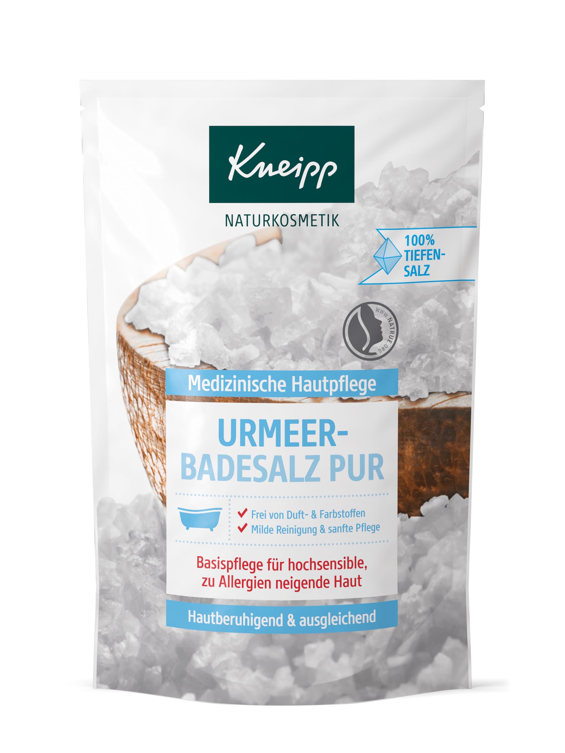 Kneipp Sensitive First Aid Sól do Kąpieli, 500 g