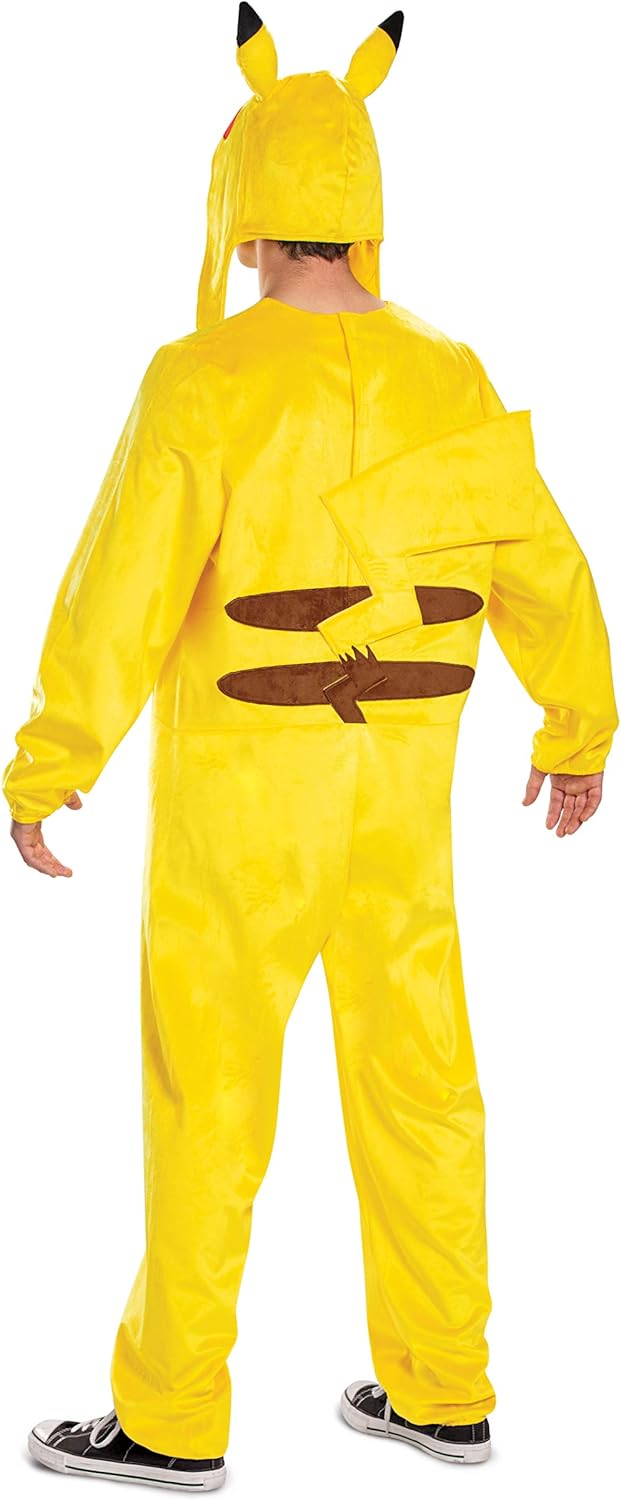 Disguise Unisex Pikachu Adult Deluxe Costume - Image 2