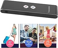 Vista 5 de Dispositivo de traductor de idiomas, 96 idiomas traductor inteligente de idiomas extranjeros con batería de 400 mAh, dispositivo de traductor