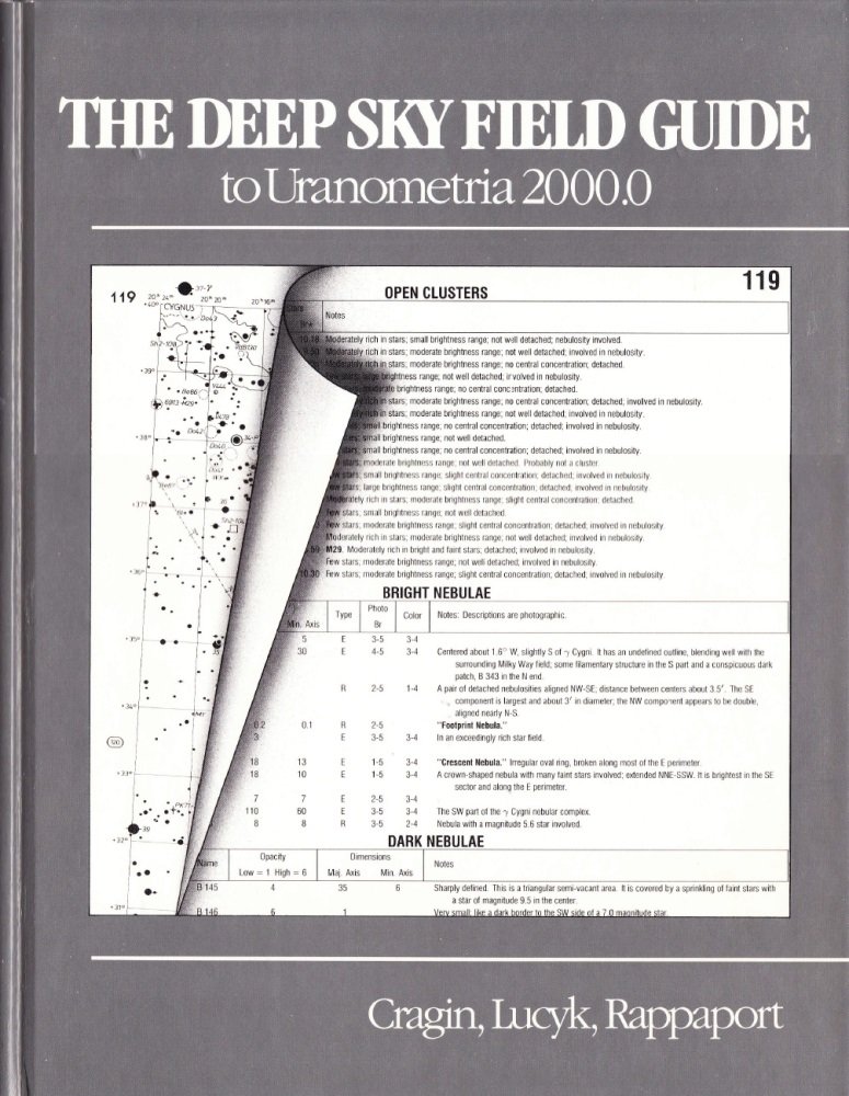 The Deep Sky Field Guide to Uranometria 2000.0: Cragin, Murray, Lucyk ...