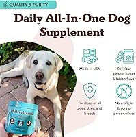 Vista 59 de Natural Dog Company Liver & Kidney Supplement for Dogs – 90 Soft Chews with Milk Thistle, Cranberry, Dandelion Root, Turmeric & Astragalus