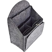 VANCORE Felt Backpack Organizer Insert for Rucksack Handbag Shoulder Bag Dark Gray,Small