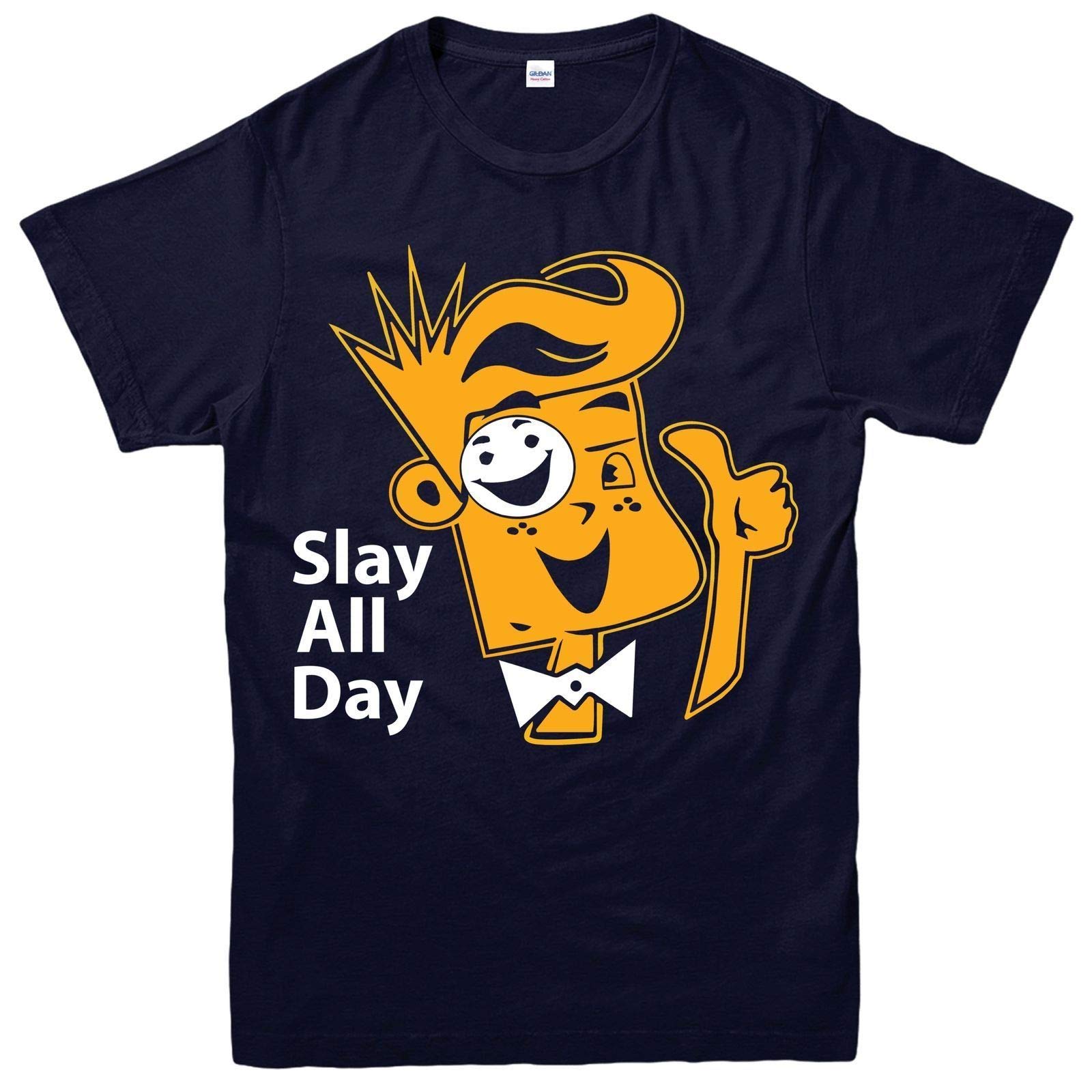 Slay All Day T-Shirt, Famous Youtuber Funnel Vision Top FGTeeV YouTube Fans Gift Kids & Adults Size Tee Top