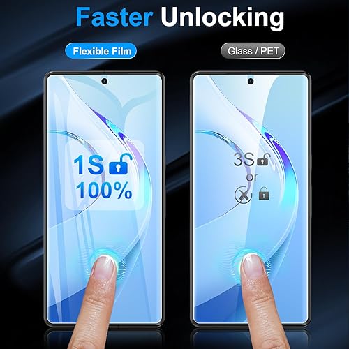 Miniatura 10 de LYWHL - Protector de pantalla suave de alta calidad para Samsung Galaxy Z Flip 4 5G, película protectora de alta calidad (no de vidrio) para Galaxy