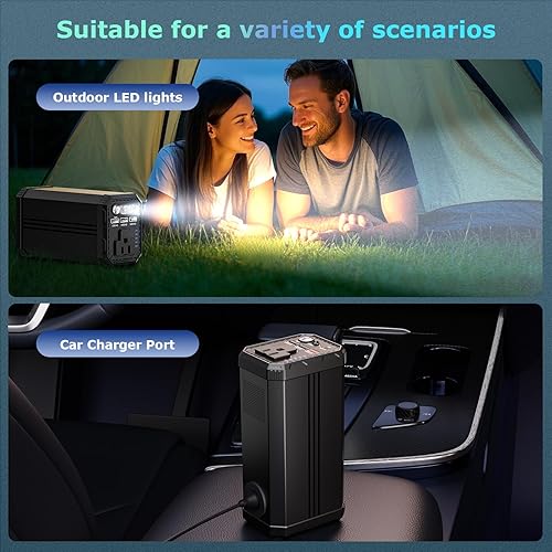 Miniatura 6 de ZEALOTT Banco de energía portátil de 40500 mAh, 150 W, 1 puerto CC, 3 puertos USB, PD de 65 W, carga rápida compatible con laptop, MacBook, iPhone,