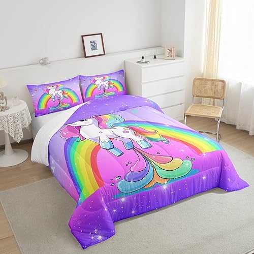 Vista 90 de Erosebridal Lindo juego de ropa de cama de hipopótamo tamaño matrimonial, juego de edredón de hipopótamo de dibujos animados para niños y niñas