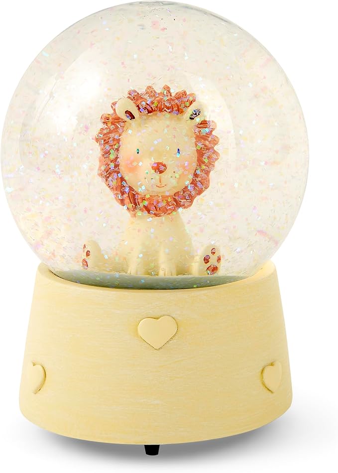 Mousehouse Gifts – Löwen Schneekugel Spieluhr für Kinder Baby Jungen und Mädchen Geschenk Mousehouse Gifts – Löwen Schneekugel Spieluhr für Kinder Baby Jungen und Mädchen Geschenk