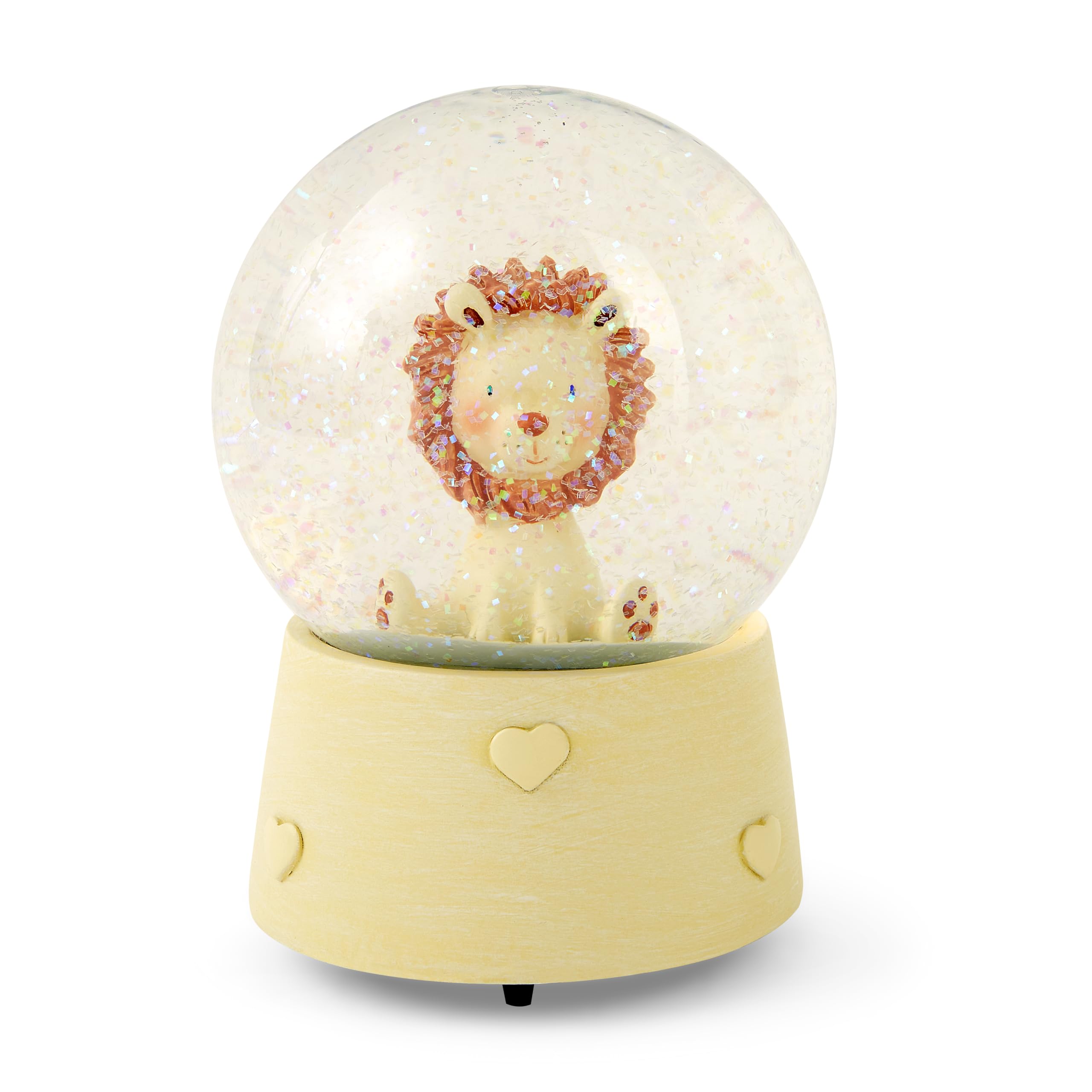 Lion Musical Snow Globe, Charming Christmas Snow Globe for Baby Boys or Girls