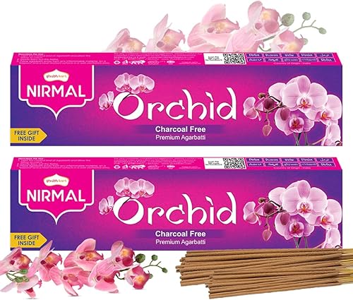 Vista 21 de Shubhkart Nirmal Agarbatti - Varillas de incienso Vandita Masala de 9 pulgadas de largo para Puja, fragancia de larga duración, sin carbón