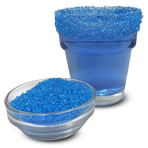 Miniatura 17 de Snowy River Purple Cocktail Sugar - Rimmer de cóctel morado de color natural certificado Kosher (botella de 2 onzas, cristal mediano) America,Brillo