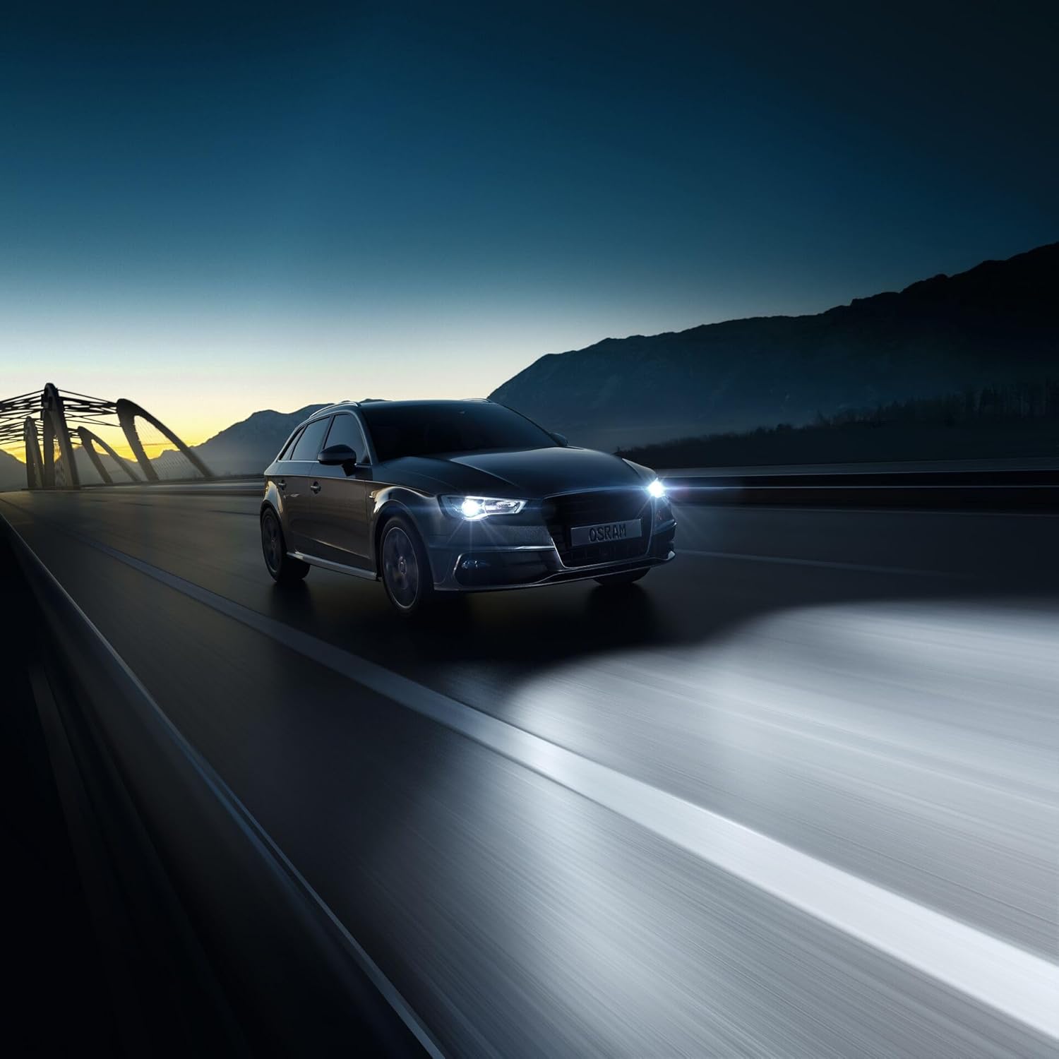 Osram COOL BLUE® INTENSE H7, +100% mehr Helligkeit, bis zu 5.000K, Halogen-Scheinwerferlampe, LED-Look, Hängebox (2 Lampen) - 5