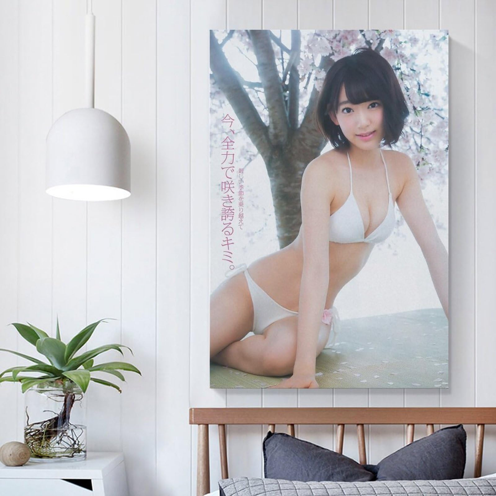 Amazon.co.jp: 宮脇咲良ポスター水着セクシー写真7女神 アートパネル