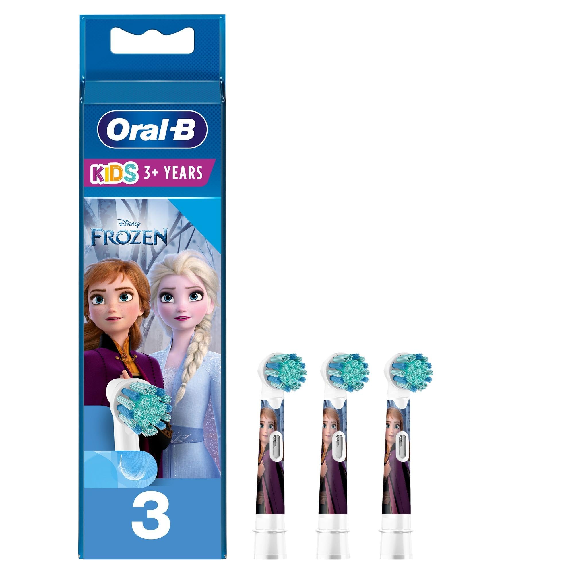 Kids Replacement Heads with Disney Frozen Characters, Pack of 3