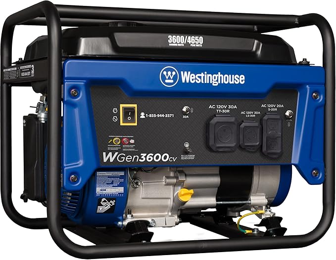 Westinghouse 4650 Peak Watt Portable Generator
