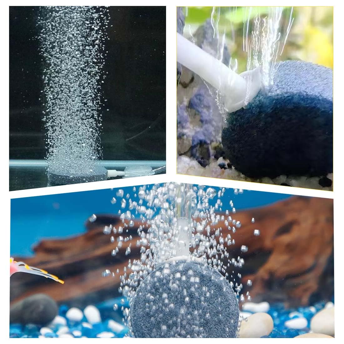 4 Pietre Porose Per Acquario - Diffusori Ossigeno Con Bolle Finissime, Per Pompe Aria - Foto 13