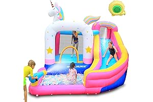 Inflatable Water Slides Bounce House with Slide for Kids
