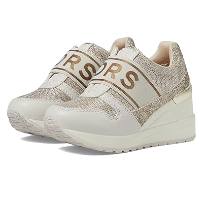 MICHAEL Michael Kors Kids Neo Maven (Little Kid/Big Kid) Girls Shoes Pale Gold/Vanilla