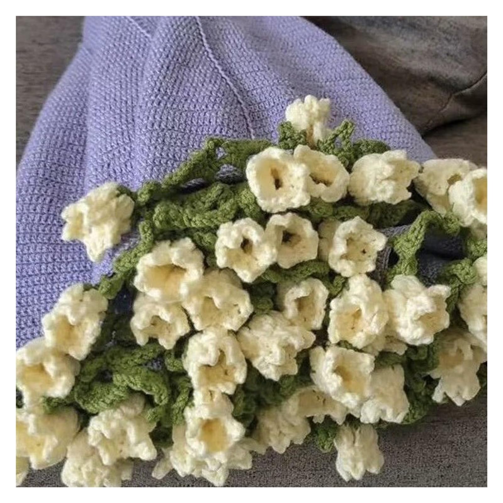 Coperta All'uncinetto A Forma Di Bouquet Di Rose Ofrence, Regalo Di Laurea O Compleanno Per Donna, Coperta Estiva Lavorata A Maglia