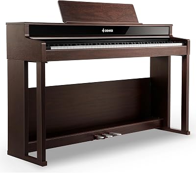 Donner DDP-400 Digital Piano with 88 Key Progressive Weighte - best workstation keyboards