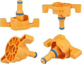 4PCS Fuel Filter Housing Drain Plug, Fuel Drain Valve, Diesel 6.7L Billet HFCM Fuel Water Separator Drain Plug Fit Ford Super Duty F250 F350 2017-2022 Replace HC3Z-9J305-A, HC3Z9J305A