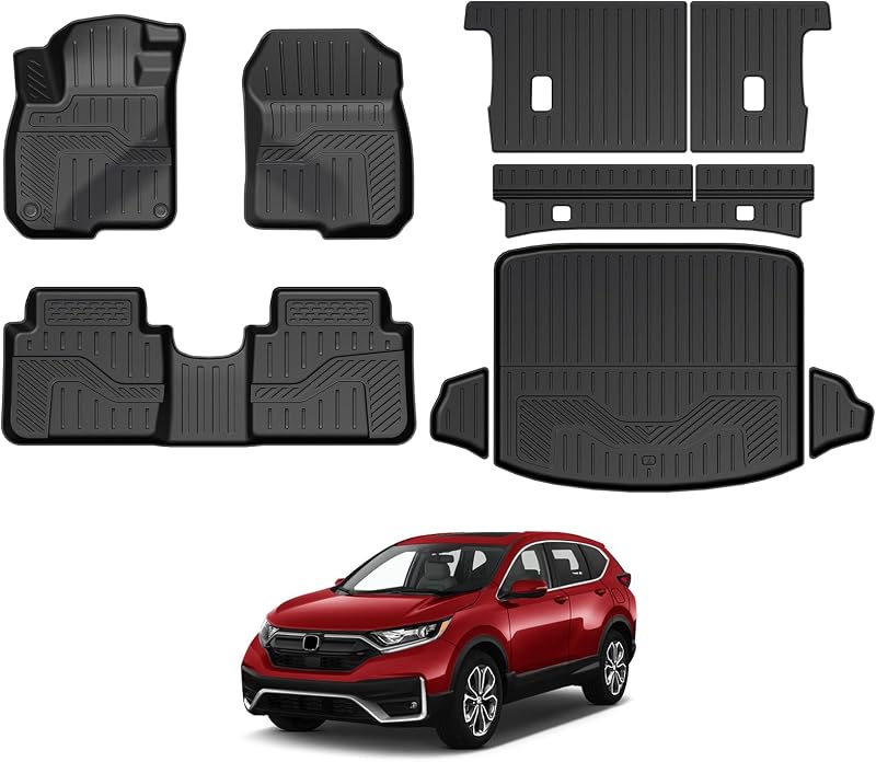 Kit de Tapetes Automotivos em TPE para Honda CR-V 2017–2022 a Gasolina GALVAGNITE