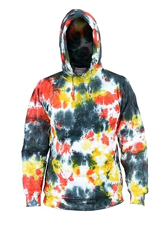 Mens Tie Dye Colorful Hoodie