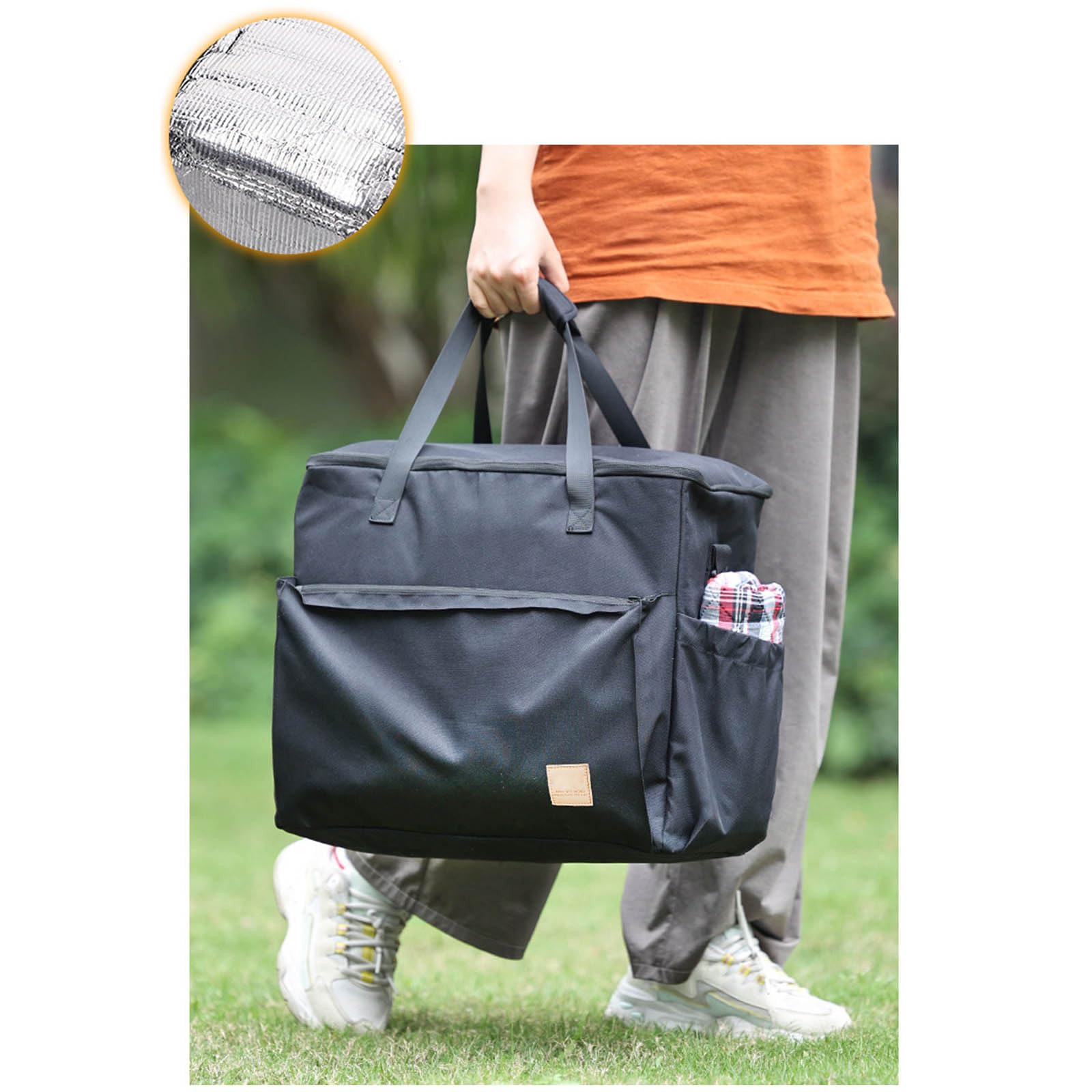 Sac fourre-tout pour animaux de compagnie, sac à bandoulière avec gamelle pliable pour chien, camping, voyage