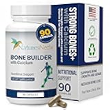 Bone & Joint Supplements for Men & Women – Supports Bone Health, Strength & Growth with Calcium, Vitamin D, Magnesium & Strontium – Bone Builder Formula for Maximum Absorption –90 Caps