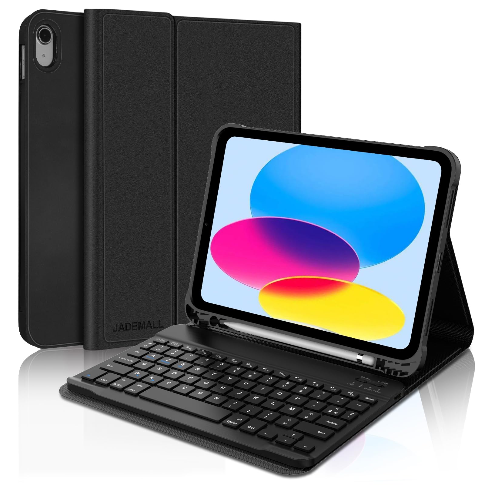 Clavier Bluetooth Détachable AZERTY Pour IPad A16 11e/10e Génération 2025 - Coque Protective - 2