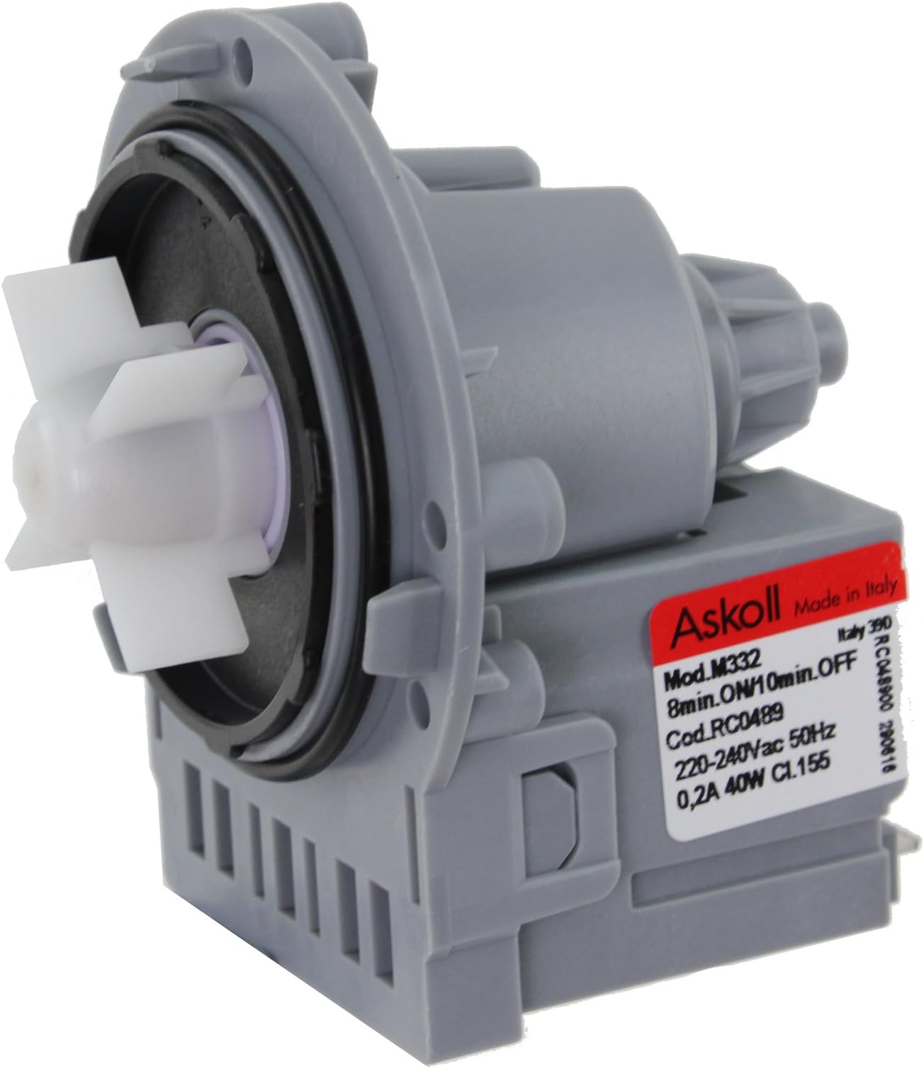 SPARES2GO Drain Pump Unit for Samsung Washing Machine (M332, 40w)