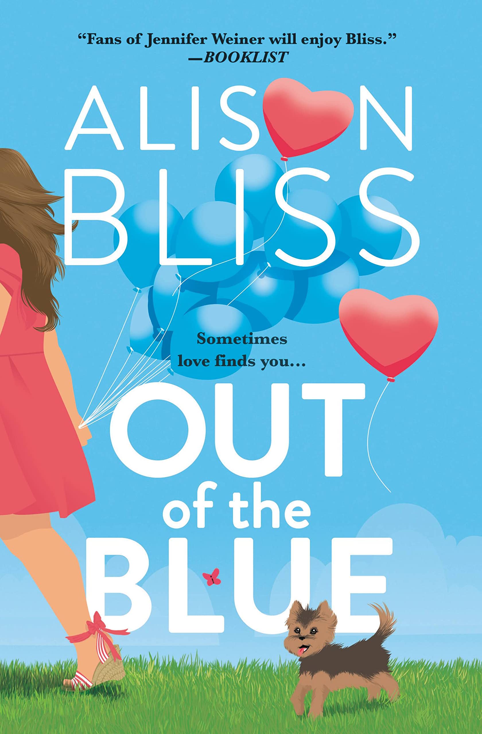 Out of the Blue by Alison Bliss (Paperback Book)