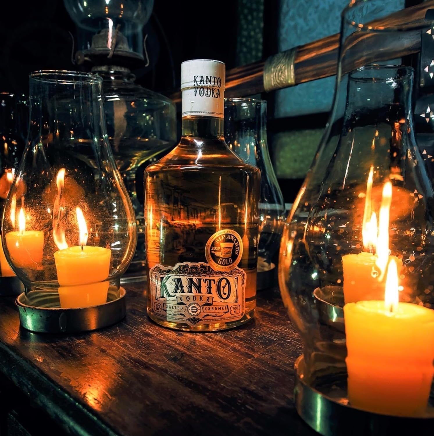Kanto Caramel Vodka I Salted Caramel I Vodka filipino de caramelo salado I Premiado con oro I 20% vol.