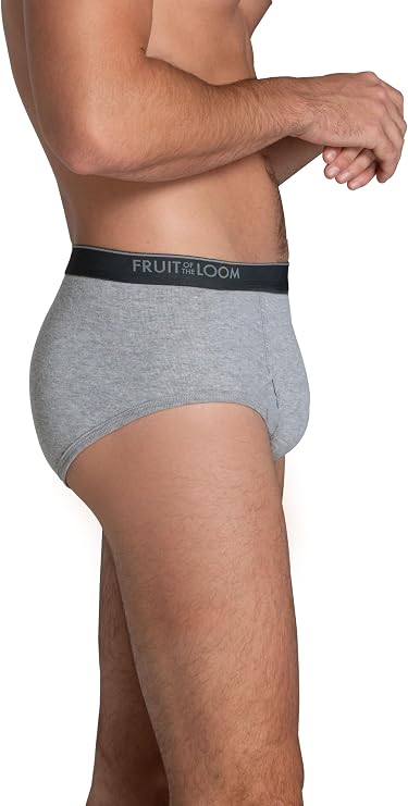 Fruit of the Loom Men's Underwear Briefs, Tag Free & Moisture Wicking