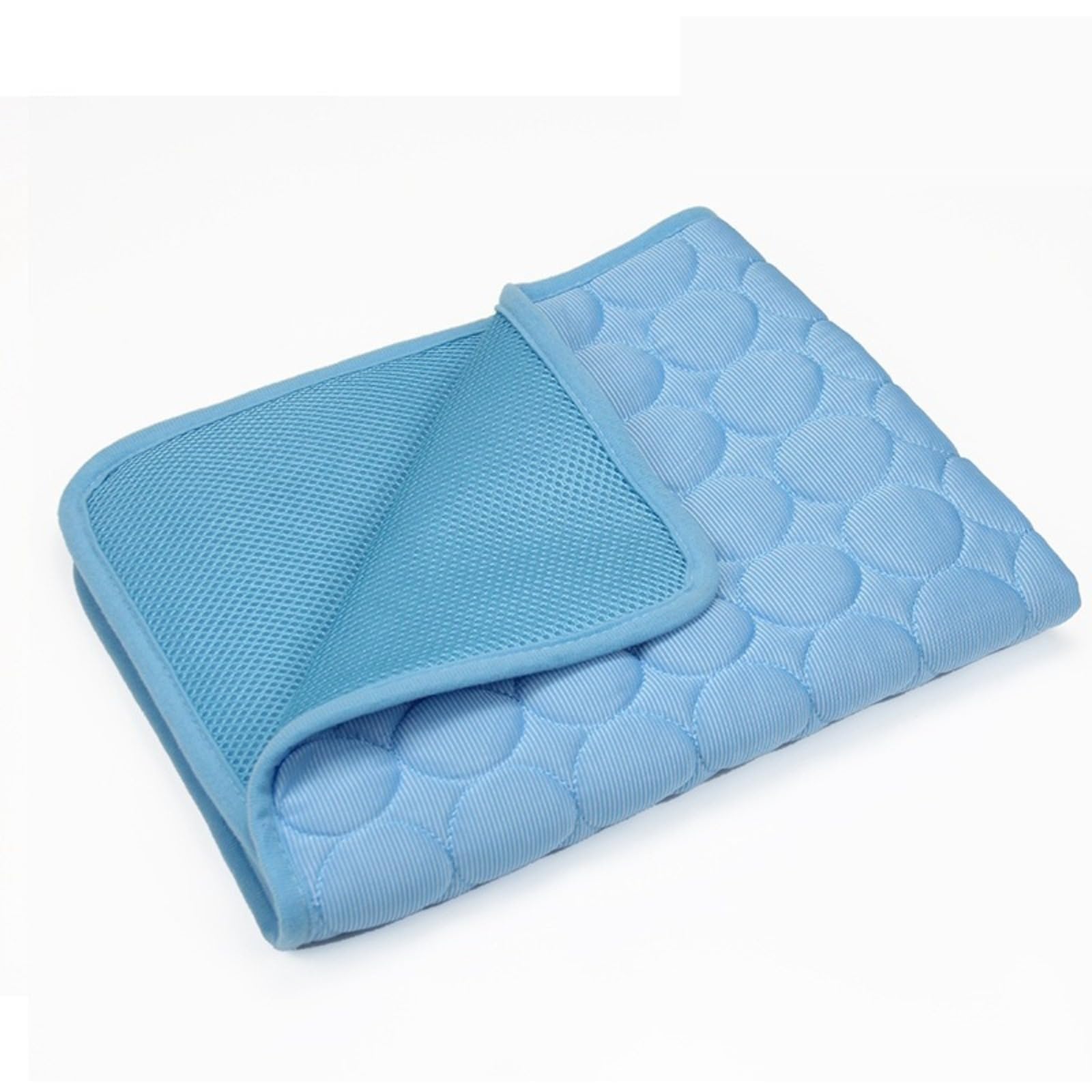 millionshare Helpforpaws - THE ULTIMATE COOLING PET MAT – Non-Toxic Pet Cooling Pad, Anti-Scratch Self Cooling Blanket for Cats & Dogs (Blue,XL-100X70cm)
