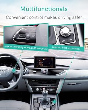 Bluetooth Adapter for Audi MMI 2G with AMI Port, Bluetooth Receiver