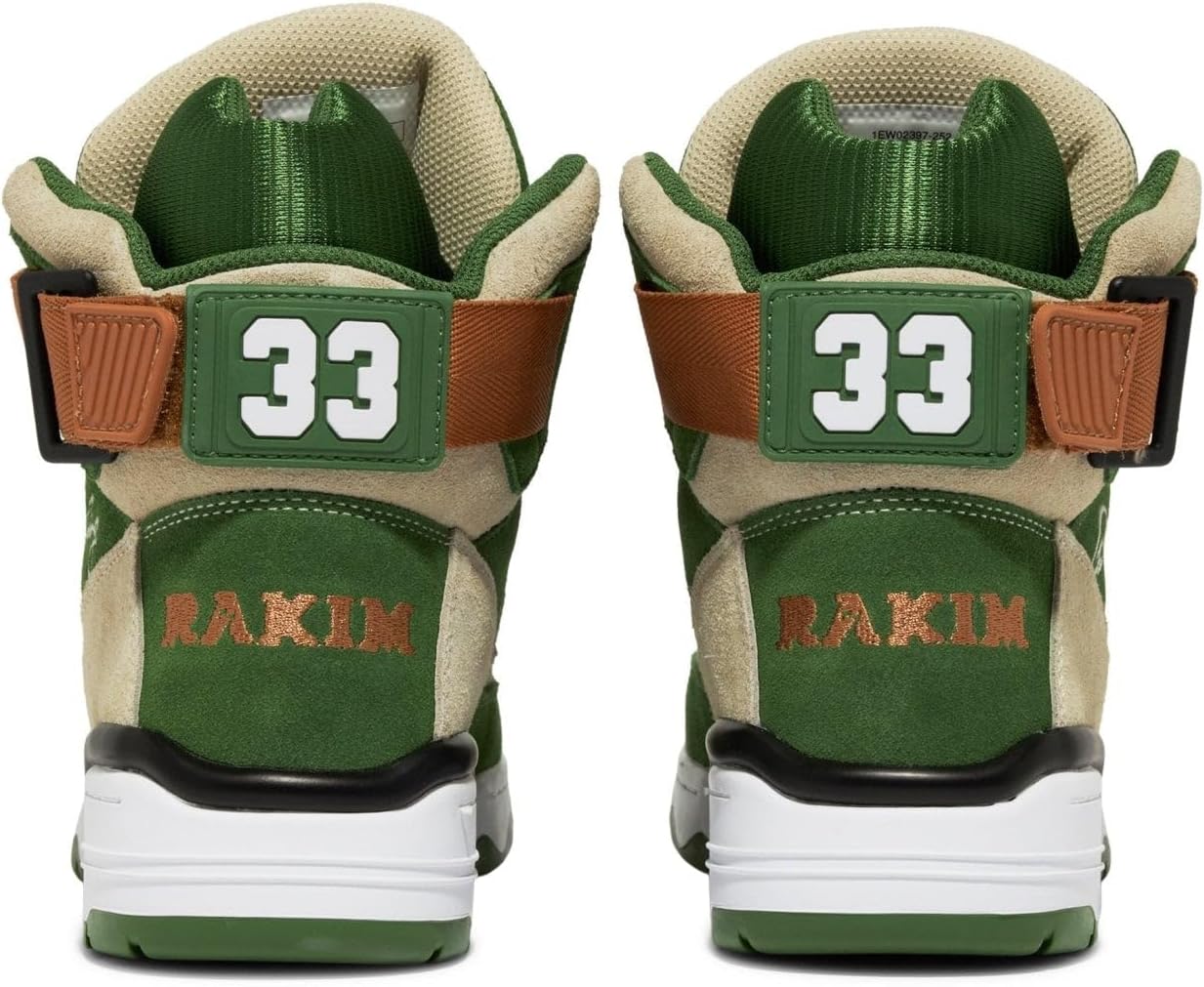 Ewing Patrick Athletics 33 HI x Rakim Pelican/Willow/Almond Paid in Full 1BM02397-252 - Image 4