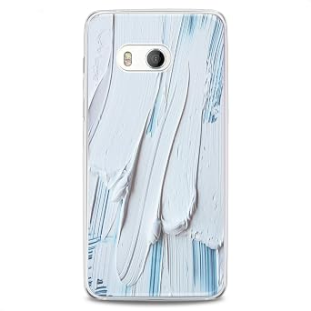 TPU Case Replacement for HTC Desire U20 5G 19 Plus U19e U11 Life 12S Ultra x10 Gouache Cute Print Art Luxury Clear Cute Design Woman Soft Flexible Silicone Slim fit Women Pattern Kawaii White